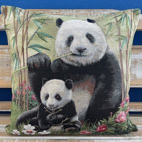 Gobelínová obliečka na vankúš 42x42 cm Eden Panda