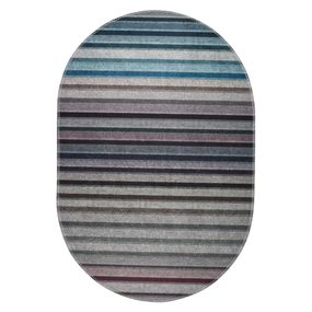 Modro-sivý umývateľný koberec 160x230 cm – Vitaus