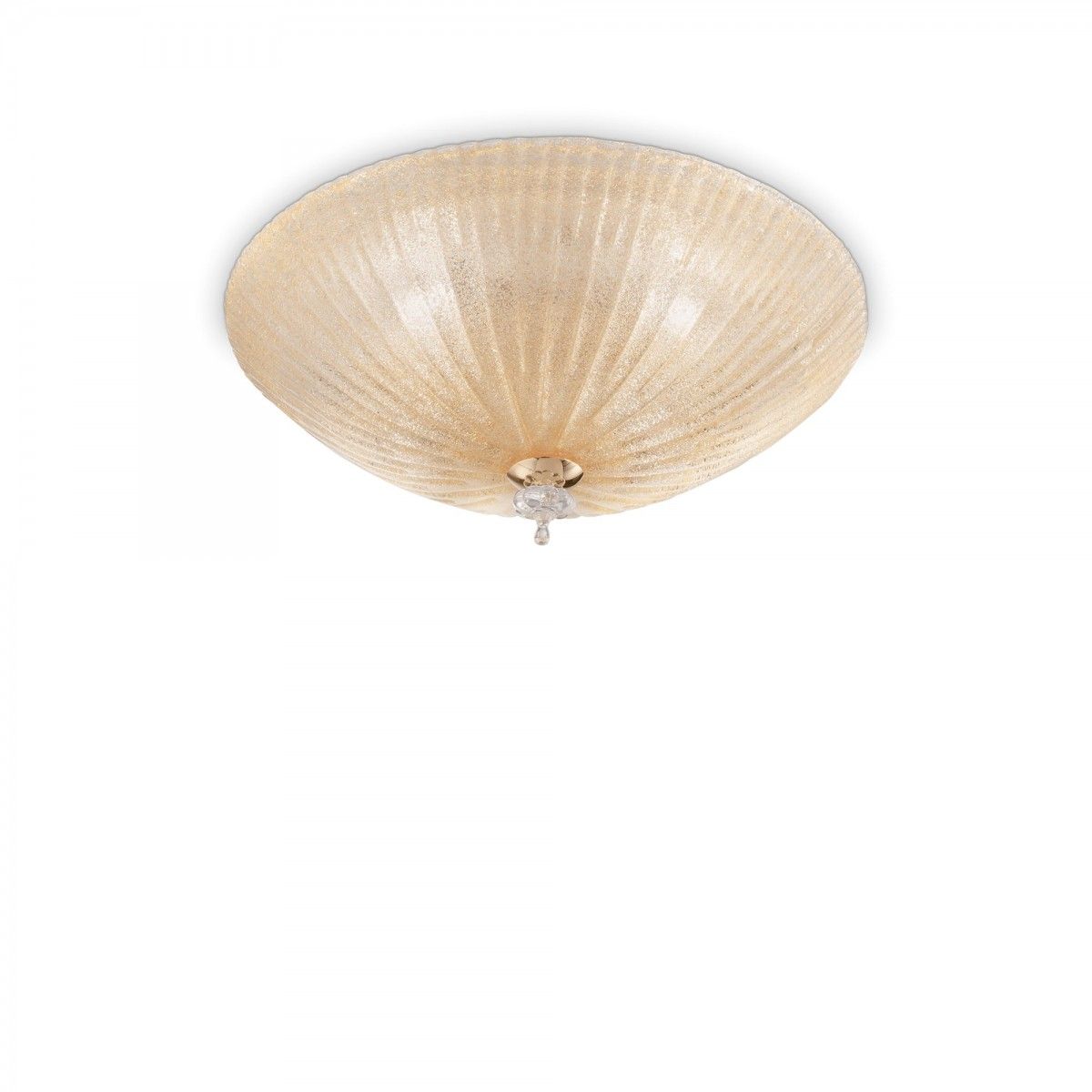 Ideal Lux 140179 prisadené stropné svietidlo Shell 3x60W | E27