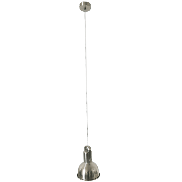 Visiaca lampa v retro štýle, kov, matný nikel, AVIER TYP 3
