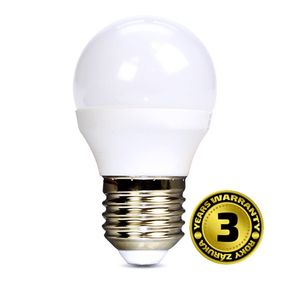 Solight LED žiarovka miniglobe 4W E27 310lm