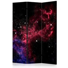 Paraván space - stars Dekorhome 135x172 cm (3-dielny)