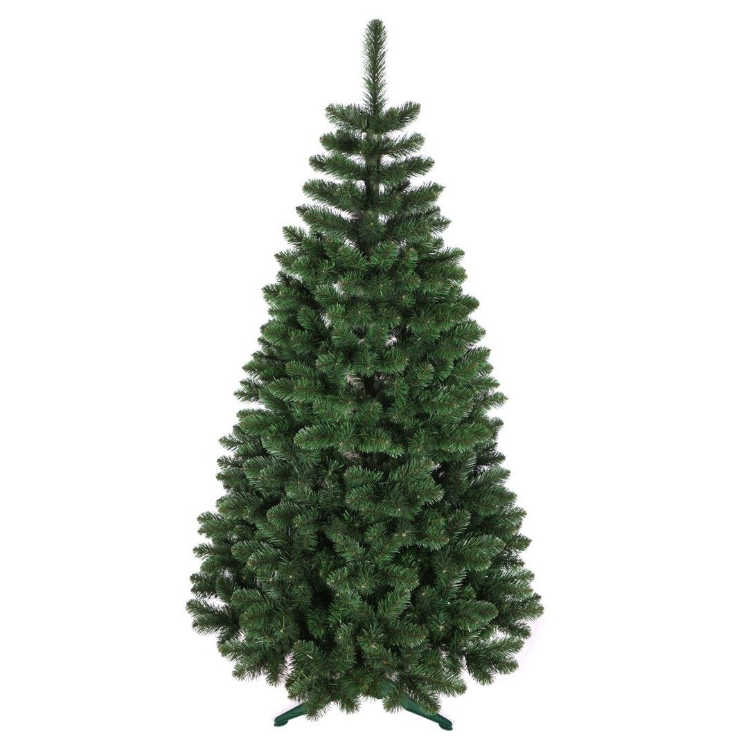 DomTextilu Hustý umelý vianočný stromček jedľa 220 cm 66996