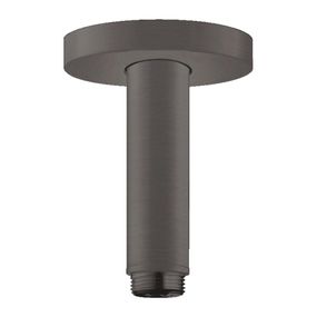 Hansgrohe - Stropné rameno S 10 cm, kartáčovaný čierny chróm 27393340