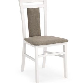 Halmar HUBERT8 stolička biela / tap: Inari 23