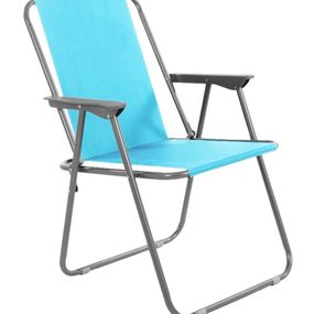 DomTextilu Kempingová stolička HUNTER modrá
