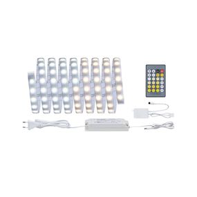 Paulmann MaxLED 500 Basis IP44 3 m tunable white, Obývacia izba / jedáleň, plast, 20W, P: 300 cm, L: 1.25 cm, K: 0.3cm