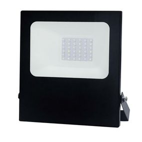 ACA Lighting černá LED SMD reflektor IP66 30W RGBW 230V Q30RGBW