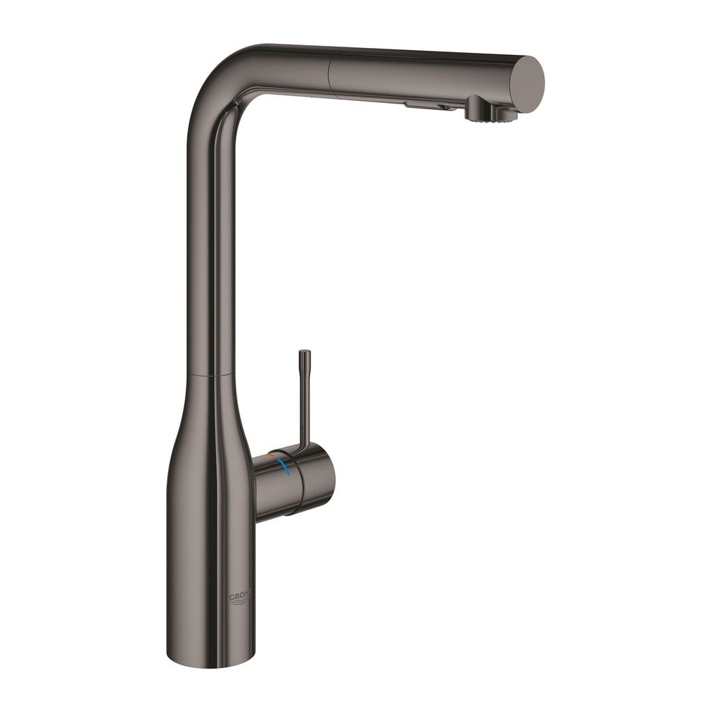 Grohe Essence - Páková drezová batéria, DN 15 , Hard Graphite 30270A00