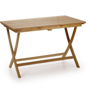 Estila Štýlový záhradný stôl obdĺžnikový s teakového dreva Jardin