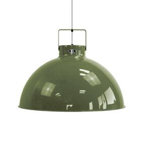 Jieldé Dante D675 závesná lampa olivová Ø 67, 5 cm, Obývacia izba / jedáleň, hliník, E27, 100W, K: 49cm