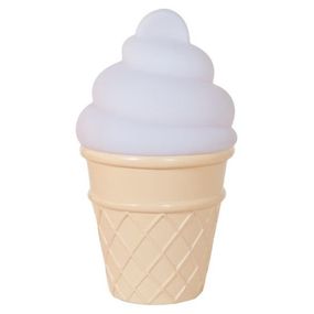 Lampička - Mini ice cream biela