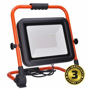 Solight LED reflektor PRO se sklopný stojanem, 100W, 8500lm, 5000K, kabel se zástrčkou, IP65 WM-100W-FEL