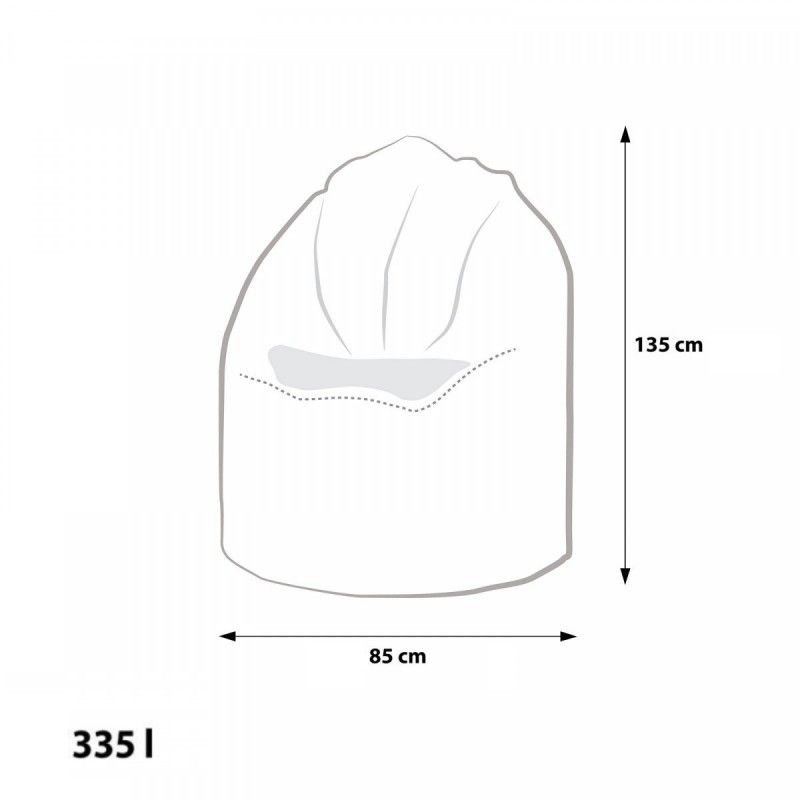 EF4021 Ecopuf Sedací vak Ecopuf - Mega sako Modern Prémium polyester DG57