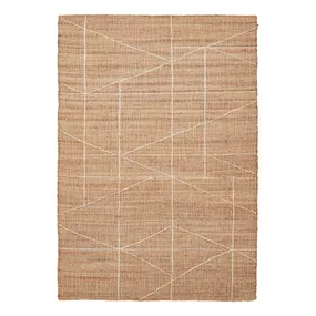 Jutový koberec Think Rugs Bazaar Lines, 150 x 230 cm