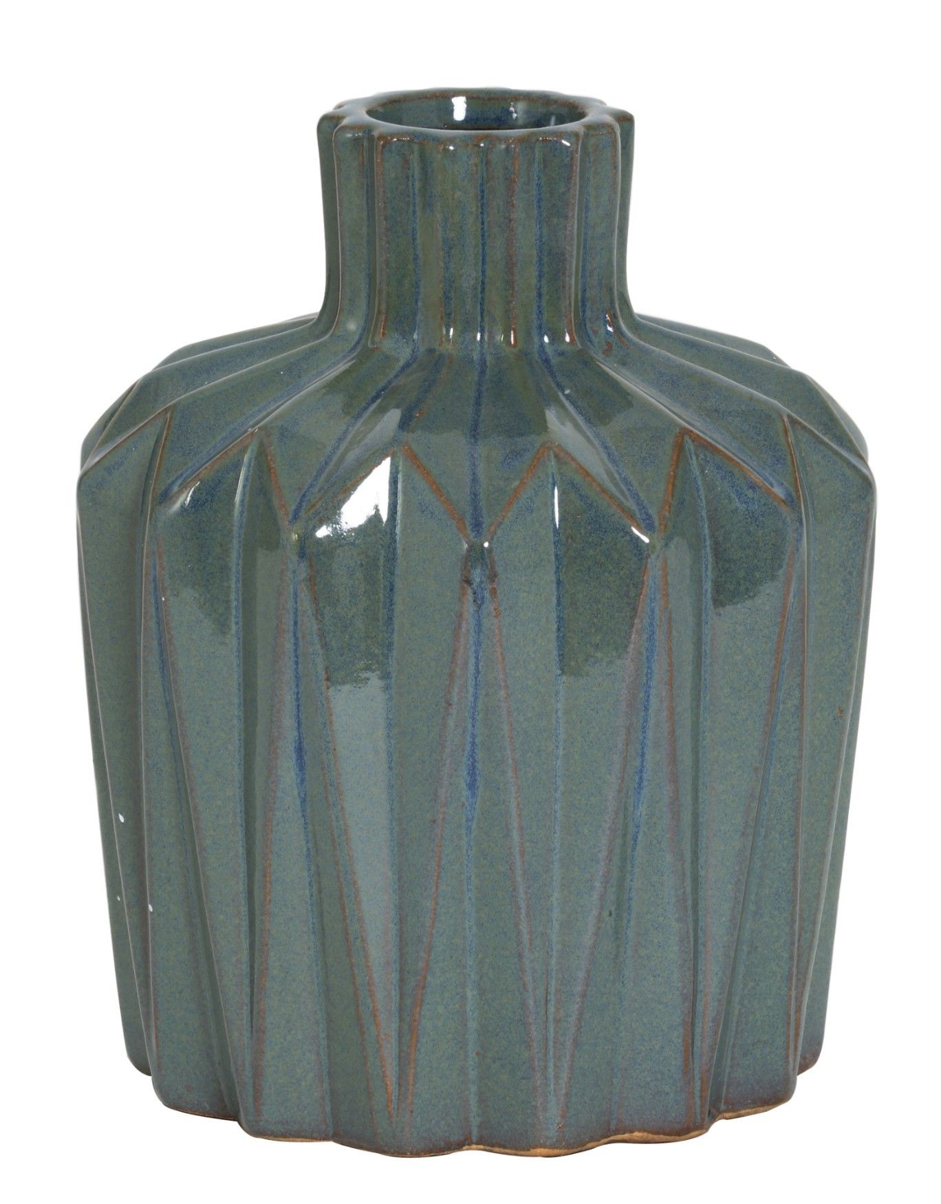 Keramická dekoračná váza AGUNG,  Ø19xV23,5 cm