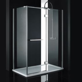 Aquatek - CRYSTAL R63 obdĺžnikový sprchový kút 160 x 90, číre sklo