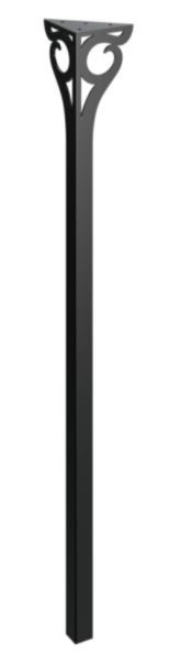 RMP Stolová noha Apolon 90 cm čierna NOHA008/90