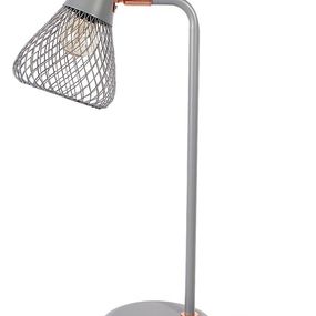 Rabalux stolní lampa Fanny E14 1x MAX 25W šedá 3182