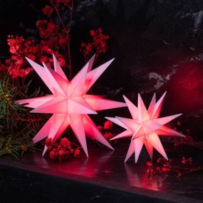 STERNTALER Sterntaler LED hviezda 18-cípa Ø 8 cm ružová, plast, 0.064W