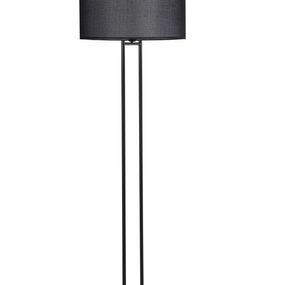Stojacia lampa Elips 170 cm čierna