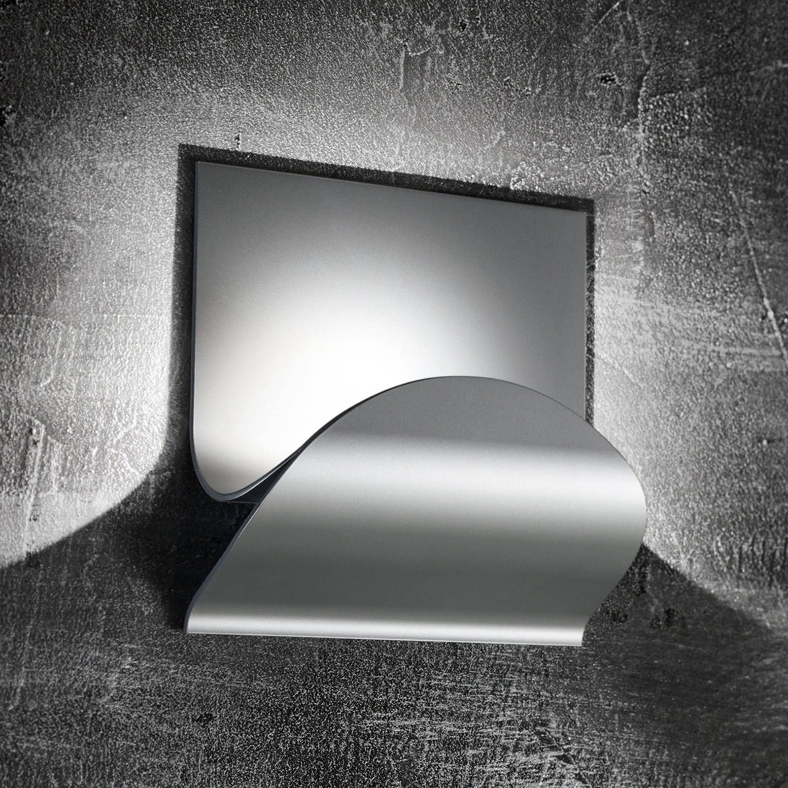 Cini & Nils Cini&Nils Incontro LED svietidlo matné striebro, Chodba, kov, 15W, L: 21.5 cm, K: 21.5cm