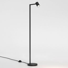Astro Ascoli stojaca lampa, matná čierna, Obývacia izba / jedáleň, konštrukčná oceľ, GU10, 6W, P: 28.5 cm, L: 20 cm, K: 122.5cm
