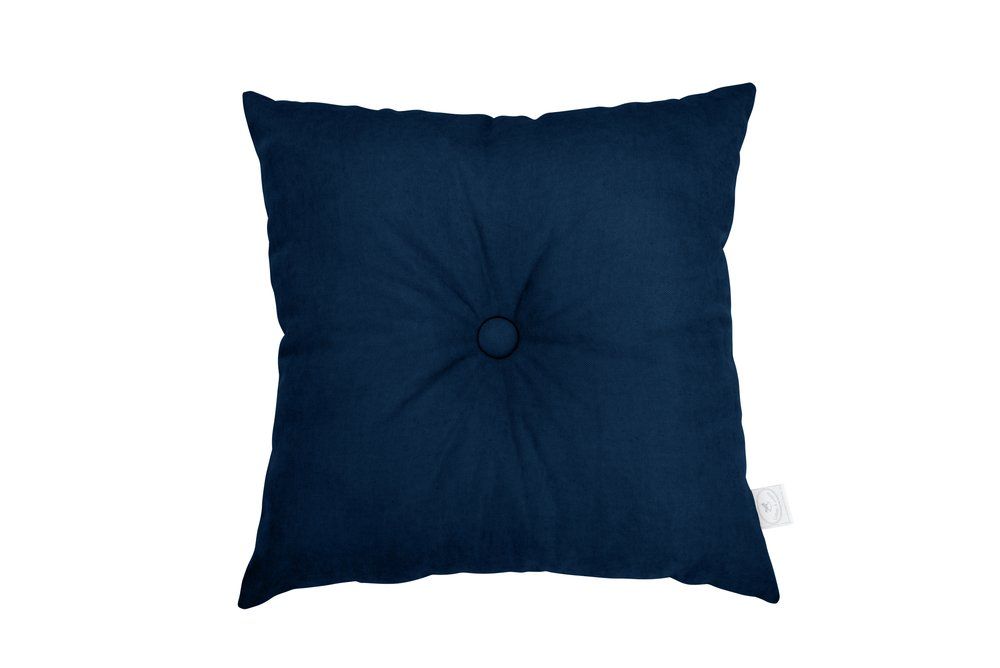 Dekoračný štvorcový vankúš Basic - Dark Blue