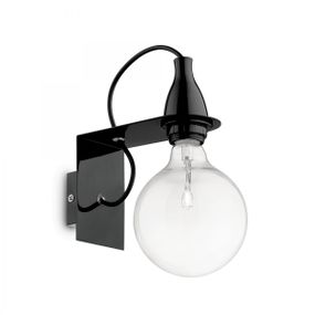 nástenné svietidlo Ideal lux MINIMAL 045214 - čierna