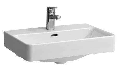 Laufen Pro S - Umývadlo, 550 mm x 380 mm, 1 otvor na batériu, biela H8129520001041