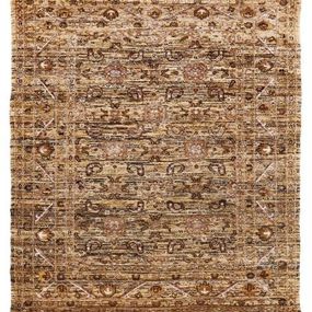 Diamond Carpets koberce Ručne viazaný kusový koberec Babylon DESP HK20 Camel Mix - 300x400 cm