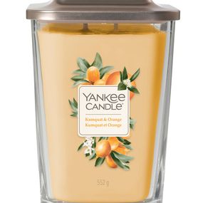 Vonná sviečka Yankee Candle veľká 2 knôty Kumquat and orange