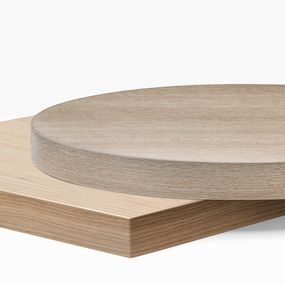 PEDRALI - Okrúhla stolová doska LAMINÁT ABS - hrúbka 50 mm