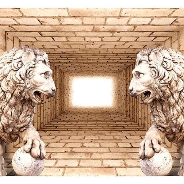 Fototapeta tajomstvo levov - Mystery of lions
