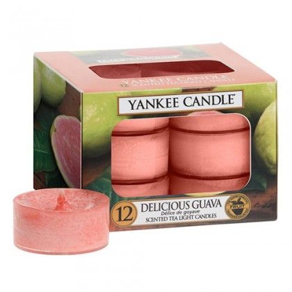 Sviečka Yankee candle Lahodná kvajáva, 12ks