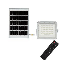 LED Vonkajší solárny reflektor LED/6W/3,2V IP65 4000K biela + DO