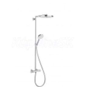 HansGrohe Raindance Select S - Sprchová súprava s termostatom, 240 mm, 2 prúdy, biela/chróm 27129400