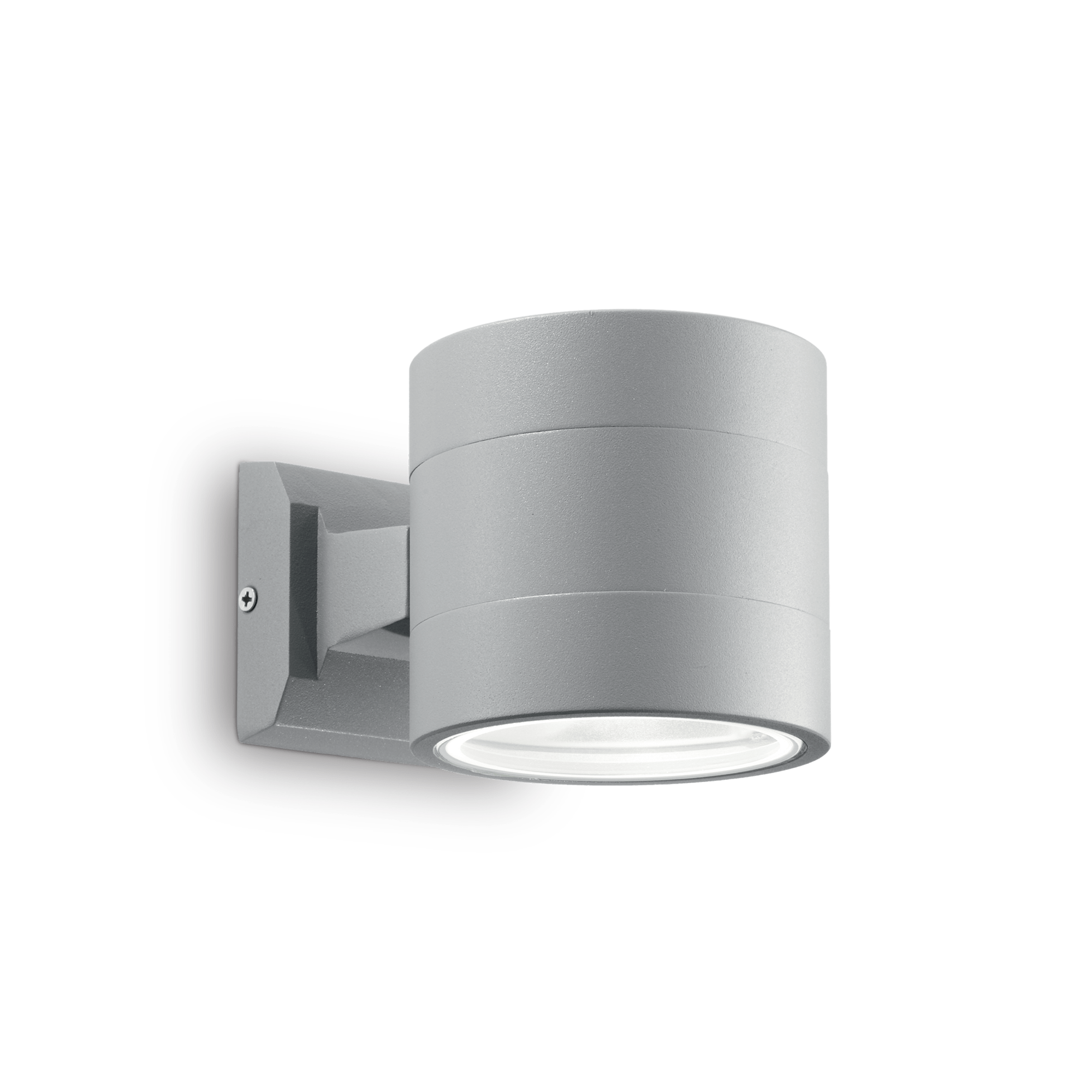 Exteriérové nástenné svietidlo Ideal lux 061474 SNIF ROUND AP1 GRIGIO 1xG9 40W IP54