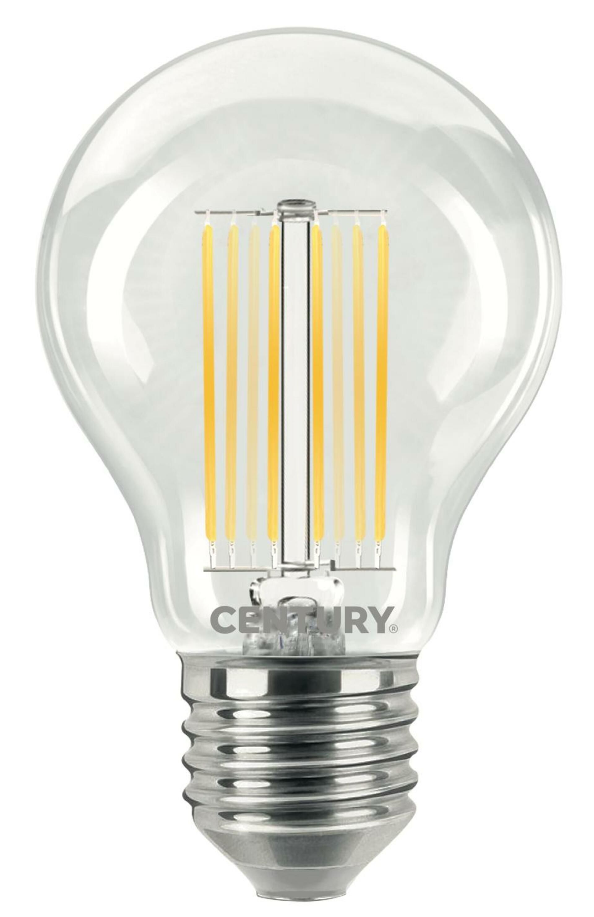 CENTURY LED FILAMENT HRUŠKA ČIRÁ 16W E27 2700K 2300Lm 360d 60x105mm IP20