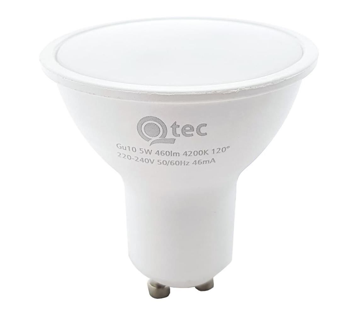 LED Žiarovka Qtec GU10/5W/230V 4200K