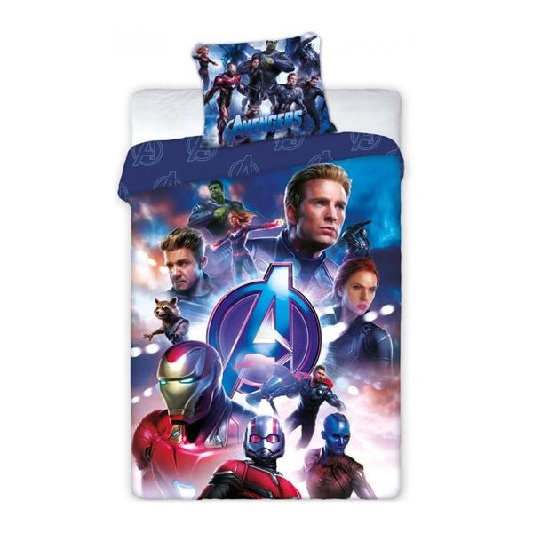Faro · Bavlnené posteľné obliečky Avengers - 100% bavlna - 70 x 90 cm + 140 x 200 cm