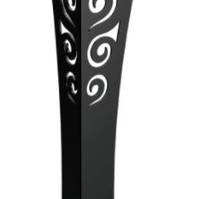 RMP Stolová noha Hera 72 cm čierna NOHA031/72