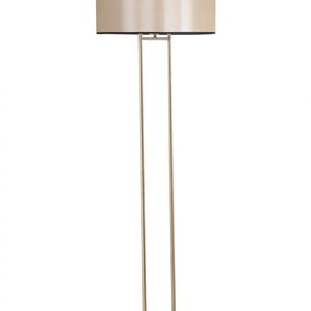 Stojacia lampa Elips 170 cm krémová