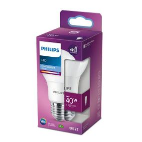 Philips 8718699769901 LED žiarovka 5W/40W 470lm E27 6500K A60
