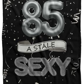 Deka Stále sexy – Čierna (vek: 85, Podšitie baránkom: NE)