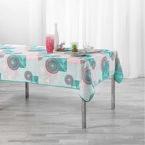 DomTextilu Moderný obrus na stôl v krásnych pastelových farbách 150 x 240 cm 39432 Biela