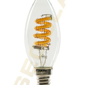 Segula 55300 LED svíčka spirála stmívaní do teplé čirá E14 3,3 W (21 W) 200 Lm 2.000-2.700 K