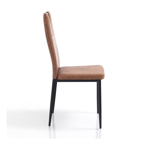 Hnedé jedálenské stoličky v súprave 2 ks Axandra - Tomasucci