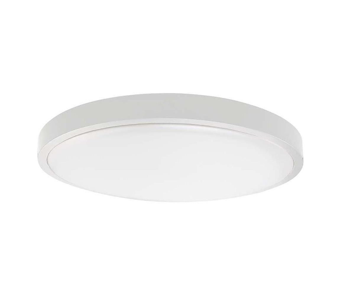 LED Vonkajšie stropné svietidlo so senzorom LED/18W/230V 3000K IP44 biela