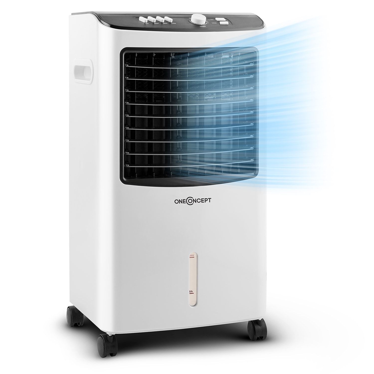 OneConcept MCH-2 V2, ochladzovač vzduchu 3 v 1, ventilátor, prenosný, 65 W